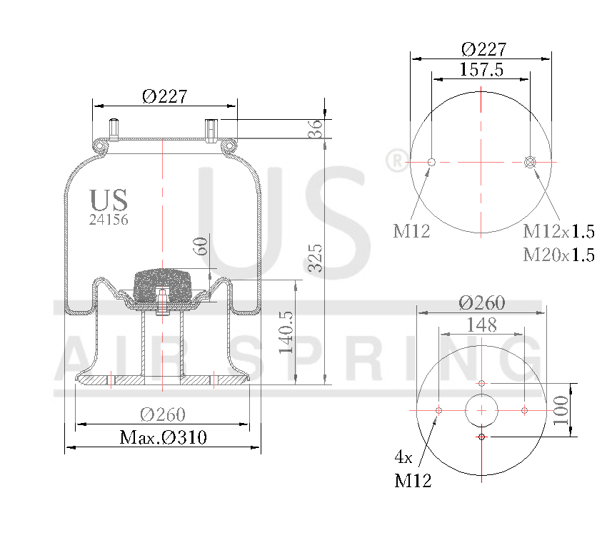US - 24156 K16